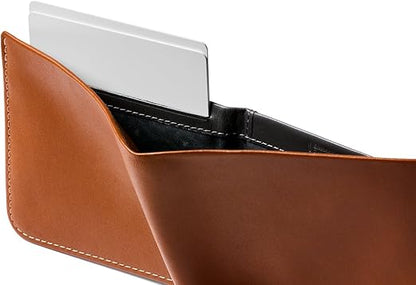 Bellroy Hide & Seek Wallet (Slim Leather Bifold Design, RFID Protected, Holds 5-12 Cards