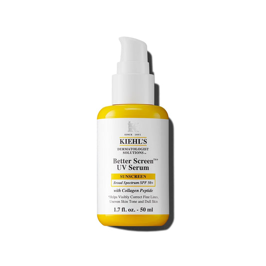 Kiehl's - Better Screen UV Serum SPF 50+ Facial Sunscreen, Collagen Peptide