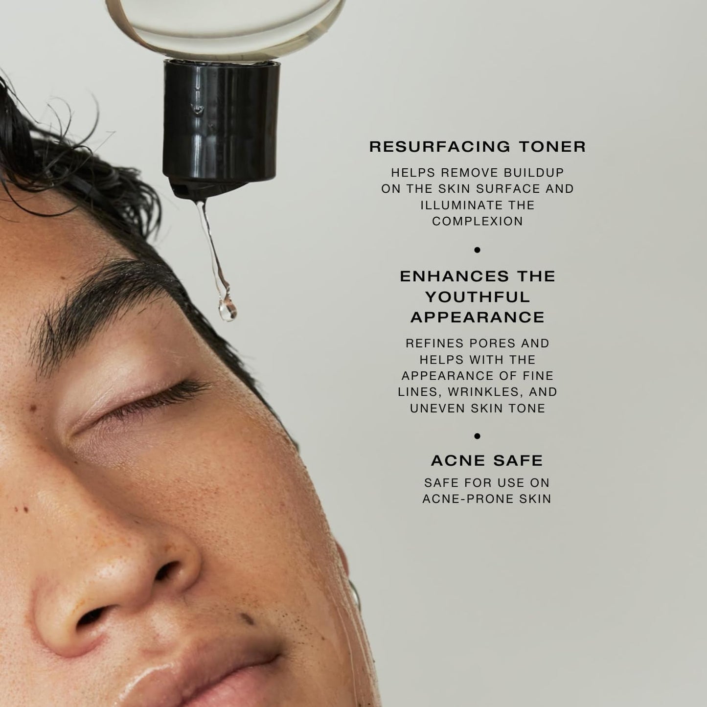 Biba De Sousa The Glycolic Lactic Toner - Exfoliating Toner with AHA, Hyaluronic Acid, and Aloe Vera