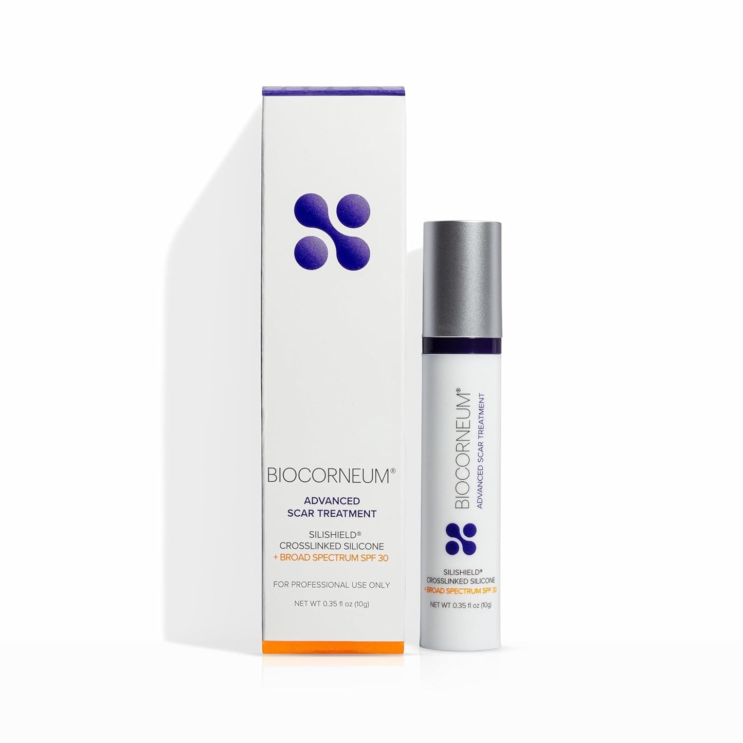 Biocorneum Silicone Scar Gel with SPF 30, Fast-Drying Scar Cream, 10g | Advanced Scar Treatment with Silishield®..