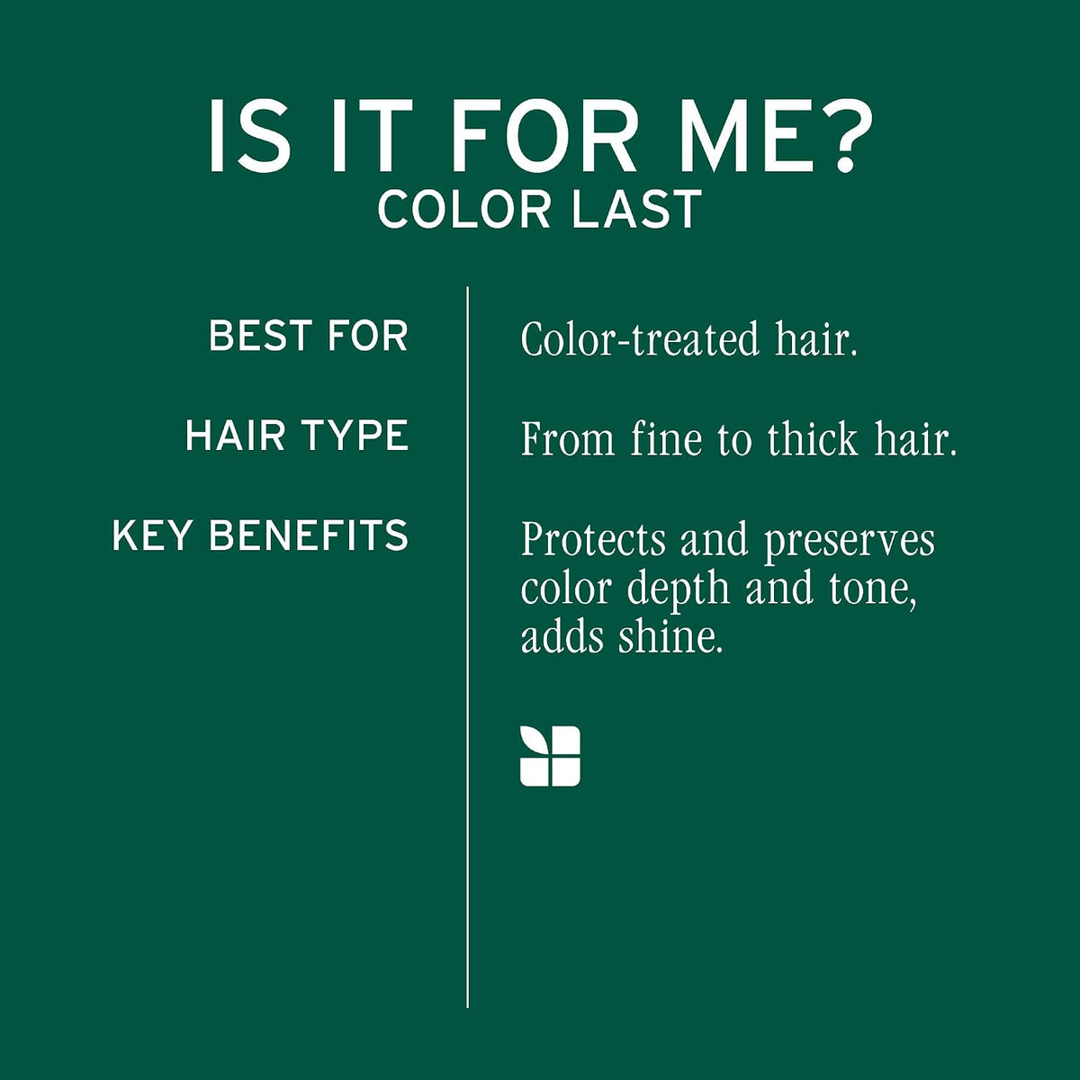 Biolage Color Last Shampoo – For Color-Treated Hair