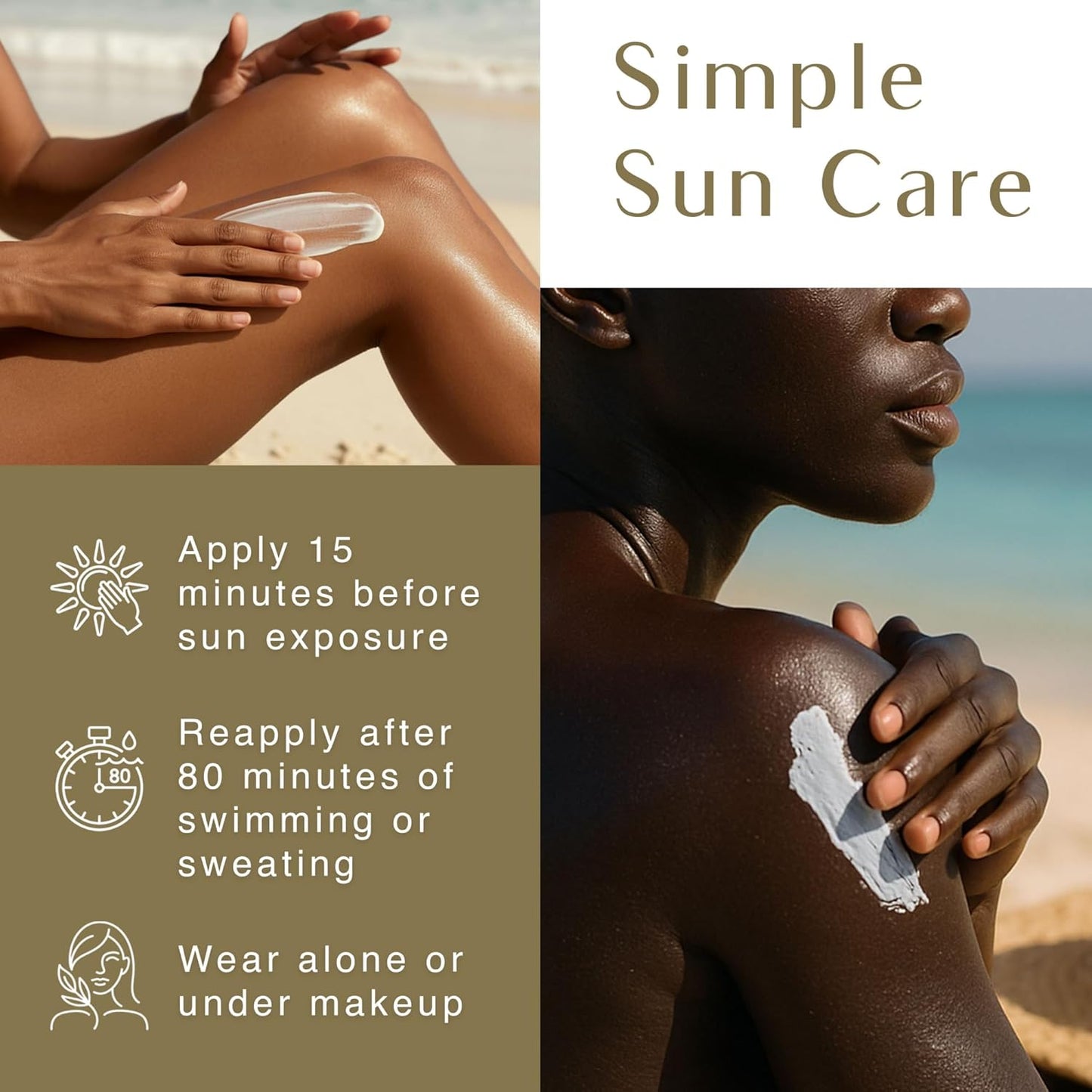 Black Girl Sunscreen SPF 30 for the Face &amp; Body - Moisturizing Sun Protection, SPF 30, Sun Lotion for Women..