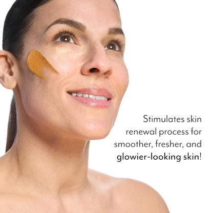 Bliss Pumpkin Powerhouse &amp; Resurfacing Enzyme Mask - 10% AHA Pumpkin Blend with Prebiotics and Hyaluronic Acid for Smooth..