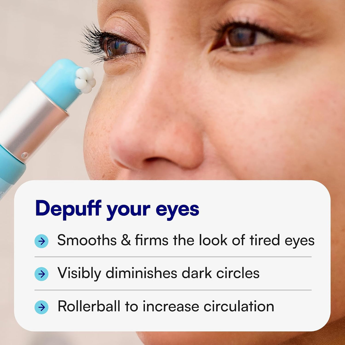 Bliss Eye Do All Things Hydrating Eye Gel, Caffeine & Rollerball, 0.7 Fl Oz
