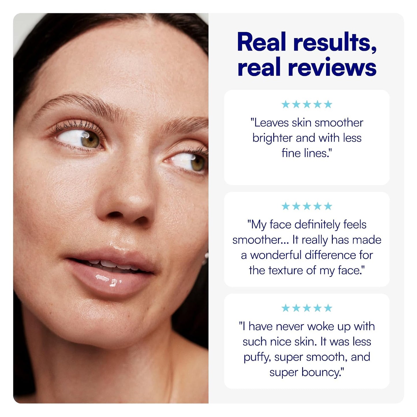 Bliss Renew &amp; Smooth Night Serum – Glycolic Acid + Polyhydroxy Acid Exfoliating Serum - 1 Fl Oz