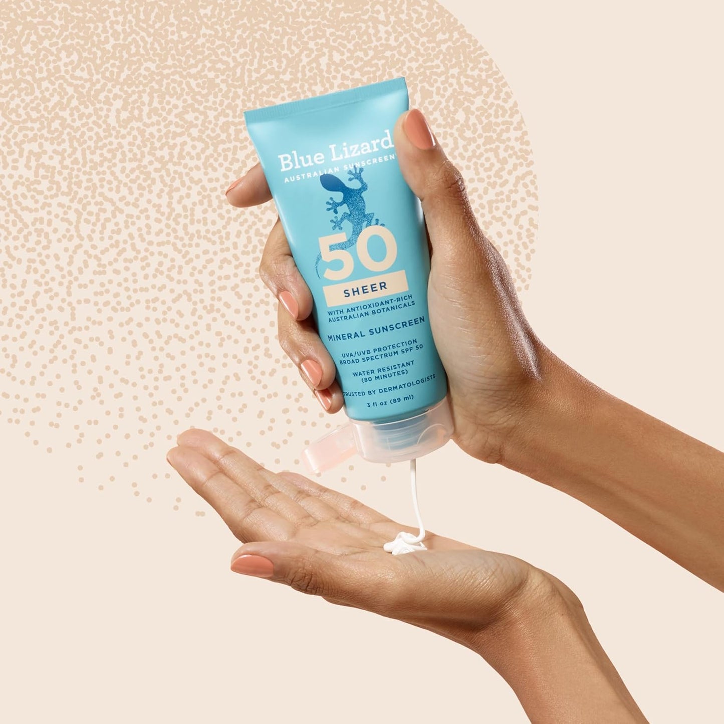 Blue Lizard Sheer Mineral SPF 50 Sunscreen Lotion, Zinc Oxide, 100% Mineral Formula, Rubs In Smooth..