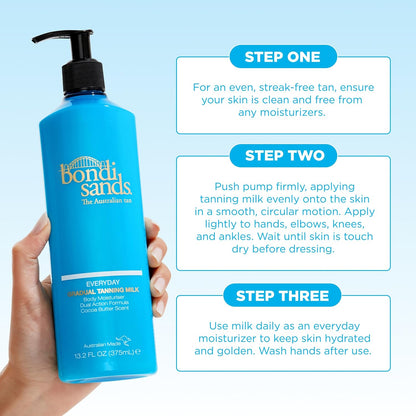Bondi Sands Everyday Gradual Tanning Milk | Long-Lasting, Tanning Body Moisturizer Enriched..