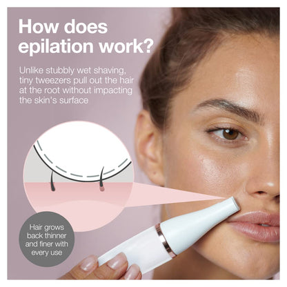 Braun Face Epilator Facespa Pro 911, Facial Hair Removal for Women, Hair Removal Device..