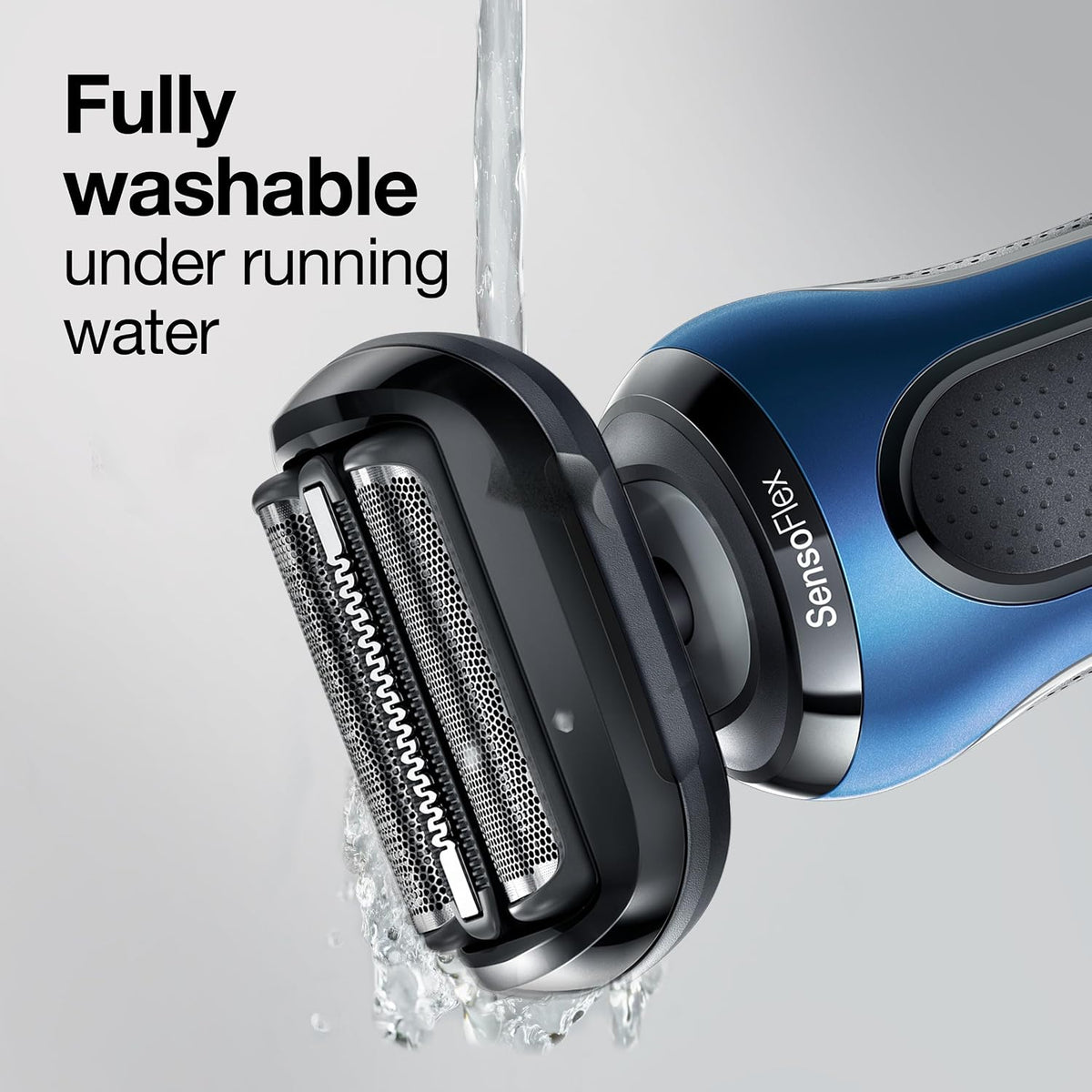 Braun Series 5 53B Electric Shaver Head, Black – Designed for Series 5 and Series 6 shavers (new generation)