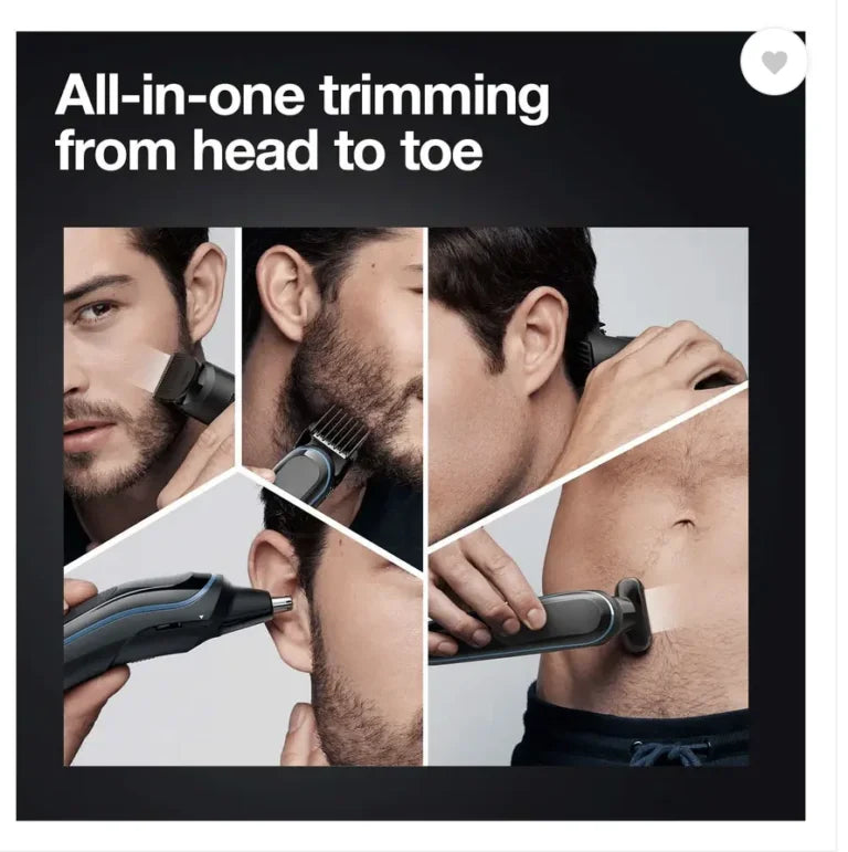 Braun MGK5380, 9-in-1 Beard Trimmer for Men, All-in-One Tool