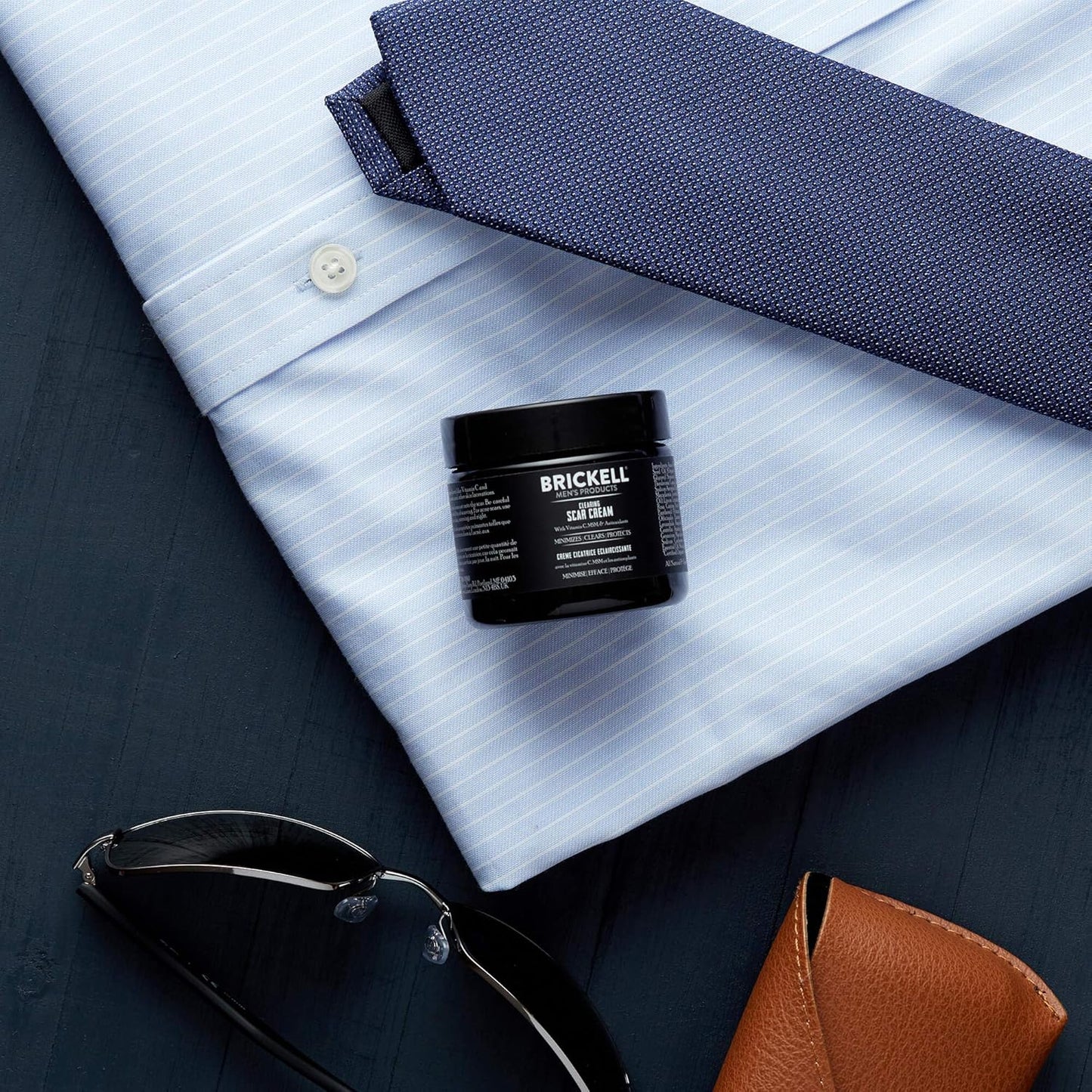 Brickell Men's Clearing Scar Cream for Men, Scar Clearing Cream to Reduce the Appearance of Scars and Even Skin Pigmentation..