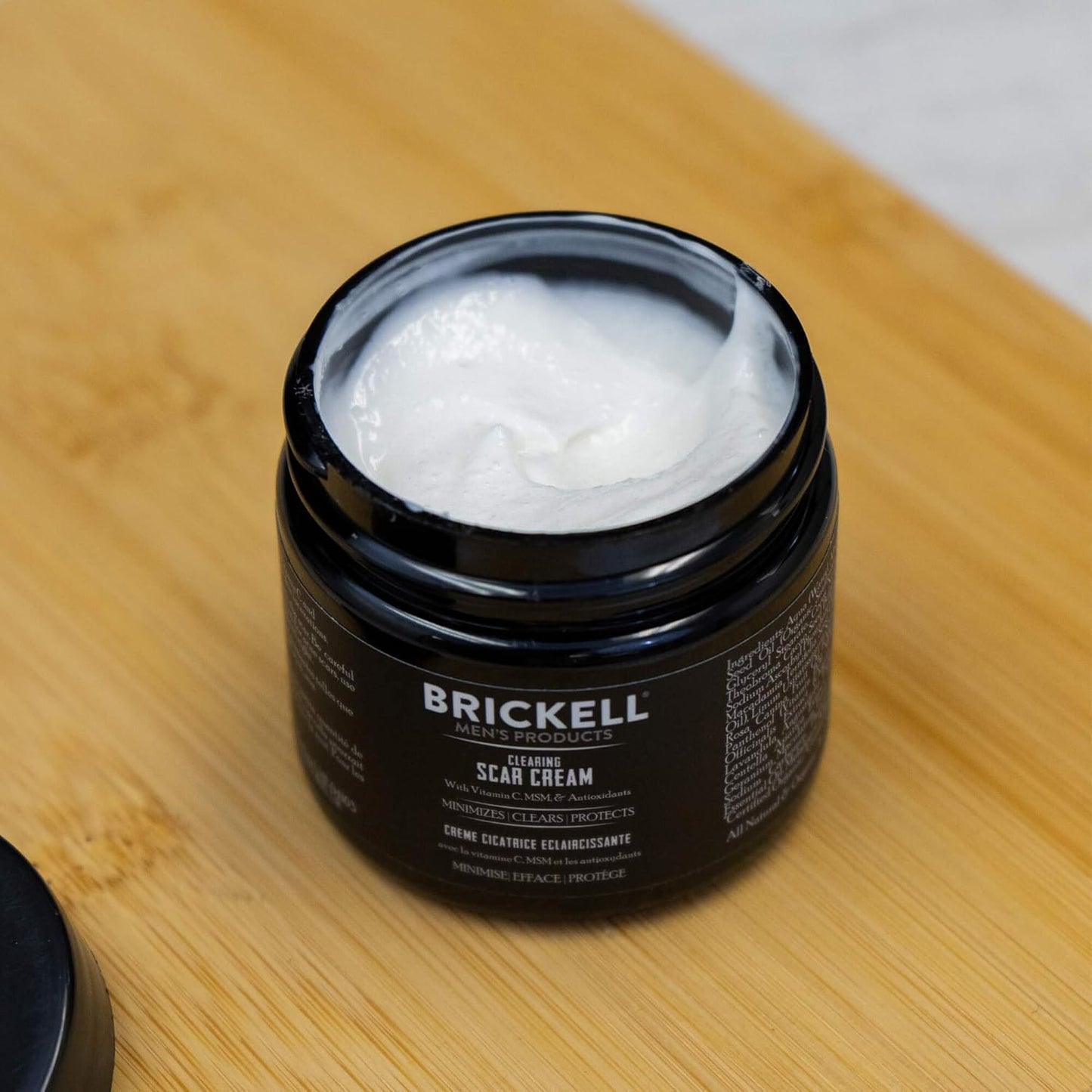 Brickell Men's Clearing Scar Cream for Men, Scar Clearing Cream to Reduce the Appearance of Scars and Even Skin Pigmentation..