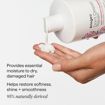 Briogeo Don't Despair, Repair! Super Moisture Conditioner, for Dry, Damaged Hair, Hair Moisturizer featuring Argan Oil, Vegan, Cruelty-Free..