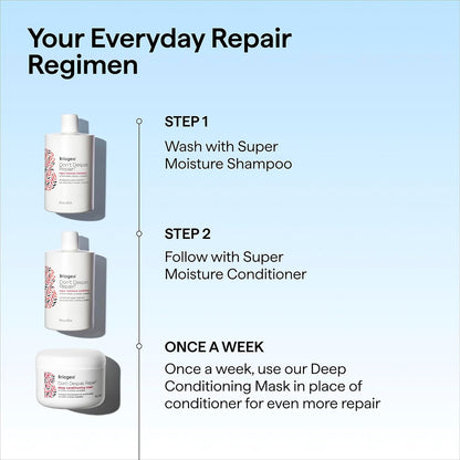 Briogeo Don't Despair, Repair! Super Moisture Conditioner, for Dry, Damaged Hair, Hair Moisturizer featuring Argan Oil, Vegan, Cruelty-Free..