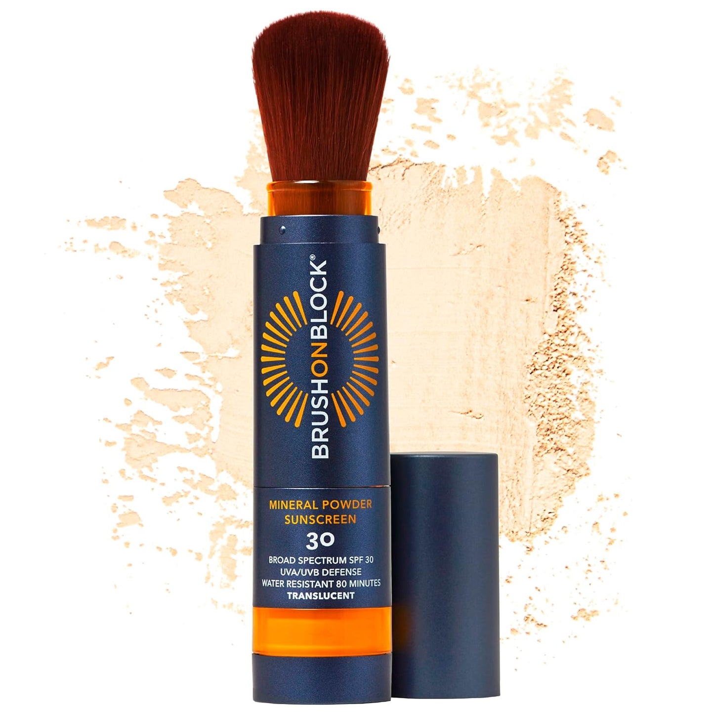 Brush On Block SPF 30 Mineral Powder Sunscreen New Formula, With Niacinamide, Hyaluronic Acid, & Vitamin C..