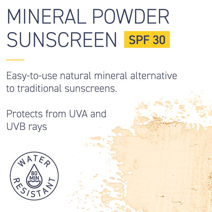 Brush On Block SPF 30 Mineral Powder Sunscreen New Formula, With Niacinamide, Hyaluronic Acid, & Vitamin C..