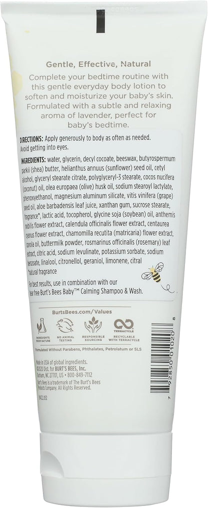 Burt's Bees Baby Nourishing Lotion, Calming Baby Lotion - 6 Ounce Tube