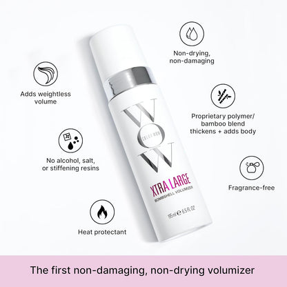 COLOR WOW Xtra Large Bombshell Volumizer, Alcohol-Free Hair Volumizer for Lasting Volume and Thickness, 6.5 Fl Oz (Pack of 1)