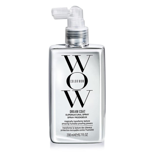 COLOR WOW Dream Coat Supernatural Spray, Anti-Humidity Frizz Control and Heat Protectant for Glassy..