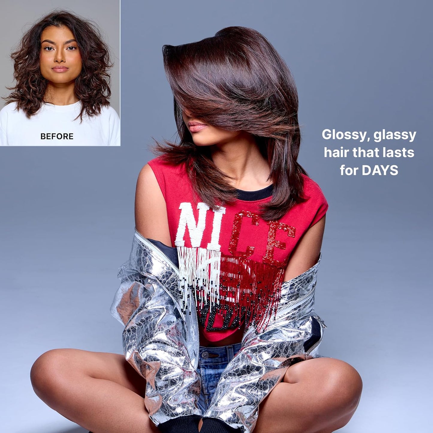 COLOR WOW Dream Coat Supernatural Spray, Anti-Humidity Frizz Control and Heat Protectant for Glassy..