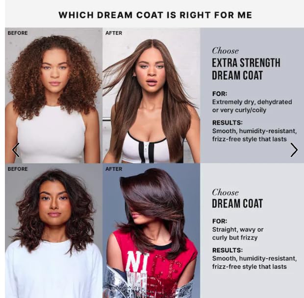 COLOR WOW Dream Coat Supernatural Spray, Anti-Humidity Frizz Control and Heat Protectant for Glassy..