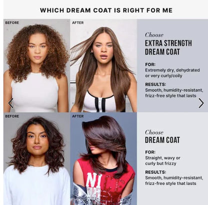 COLOR WOW Dream Coat Supernatural Spray, Anti-Humidity Frizz Control and Heat Protectant for Glassy..