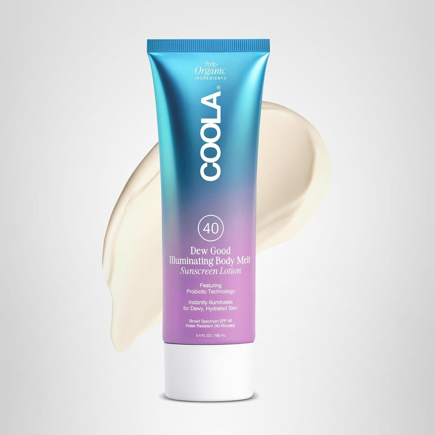 COOLA Organic Dew Good Illuminating Probiotic Serum with SPF 30, Dermatologist Tested Sunscreen ..