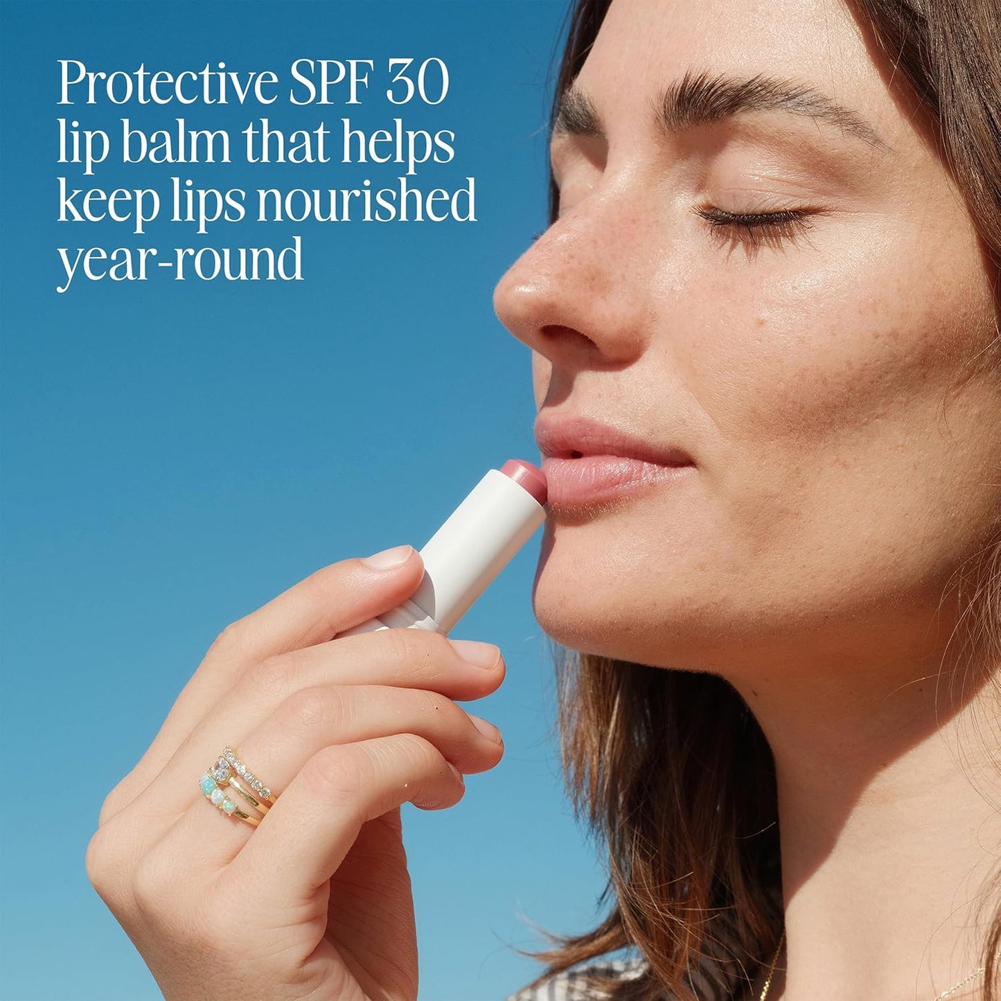 COOLA Organic Liplux Tinted Lip Balm and Sunscreen with SPF 30, Dermatologist Tested Lip Care for Daily Protection, Vegan and Gluten Free