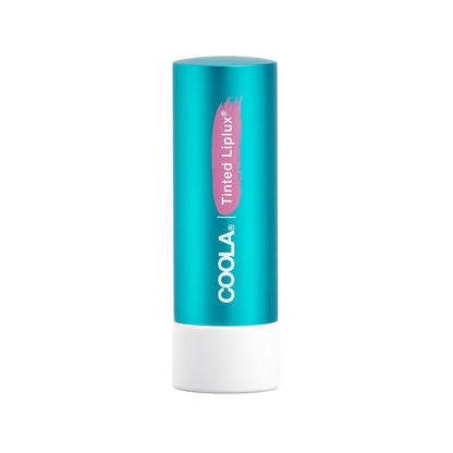 COOLA Organic Liplux Tinted Lip Balm and Sunscreen with SPF 30, Dermatologist Tested Lip Care for Daily Protection, Vegan and Gluten Free