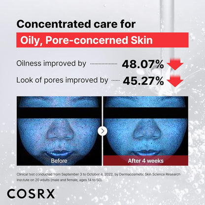 COSRX 15% Niacinamide Face Serum, 0.67 fl oz, Pore Minimizer Serum for Face