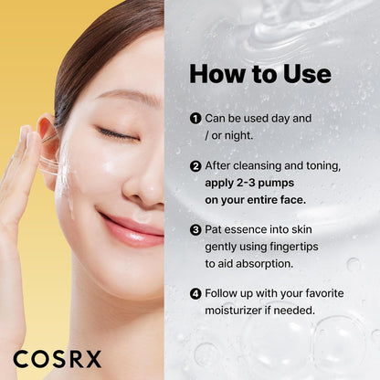 COSRX Snail Mucin 96% Repairing Serum, Hydrating Serum for Face with Snail Secretion Filtrate for Dull Skin & Fine Lines..