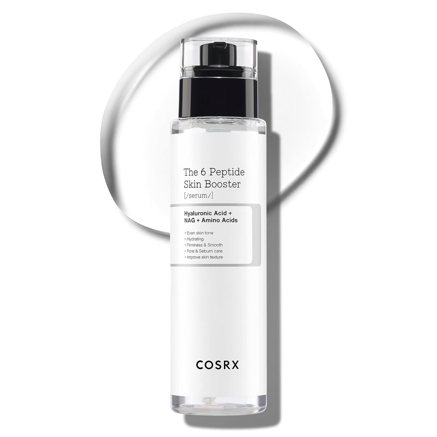 COSRX 6X Peptide Collagen Skin Booster Toner Serum for Dull &amp; Uneven Skin, Preps Skin with Copper Peptides..