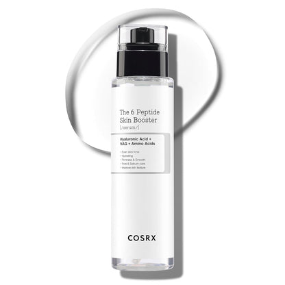COSRX 6X Peptide Collagen Skin Booster Toner Serum for Dull &amp; Uneven Skin, Preps Skin with Copper Peptides..