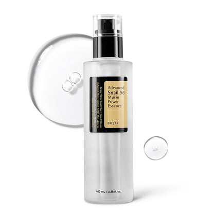 COSRX Snail Mucin 96% Repairing Serum, Hydrating Serum for Face with Snail Secretion Filtrate for Dull Skin & Fine Lines..