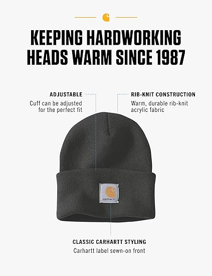 Carhartt Men's A18 Acrylic Watch Cap