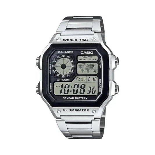Casio AE1200WH Series | Men’s Digital Watch | 100M WR