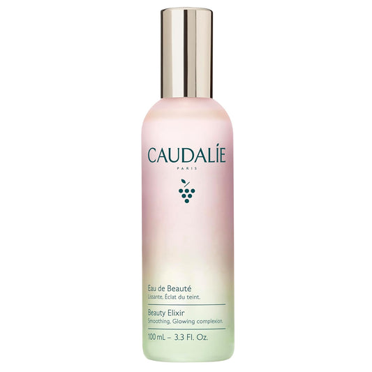 Caudalie Beauty Elixir Prep, Set Makeup, Glow Face Mist