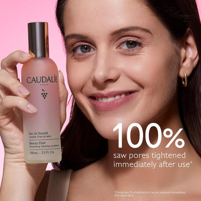 Caudalie Beauty Elixir Prep, Set Makeup, Glow Face Mist