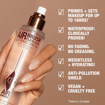 Charlotte Tilbury Airbrush Flawless Setting Spray - Ultra-Fine Hydrating Mist