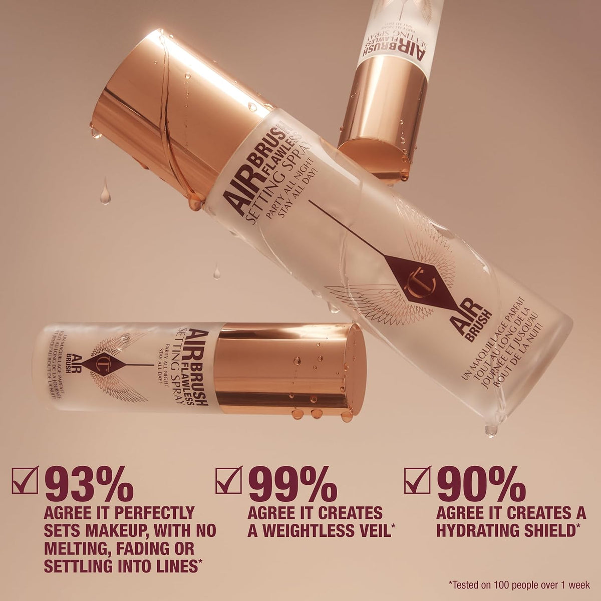 Charlotte Tilbury Airbrush Flawless Setting Spray - Ultra-Fine Hydrating Mist