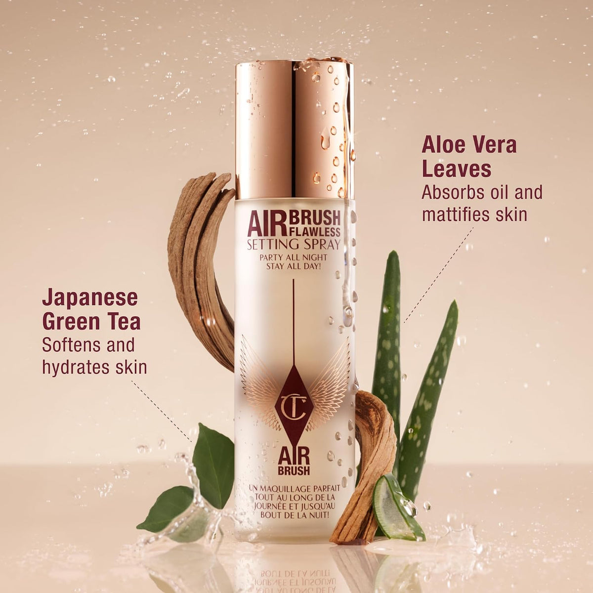 Charlotte Tilbury Airbrush Flawless Setting Spray - Ultra-Fine Hydrating Mist