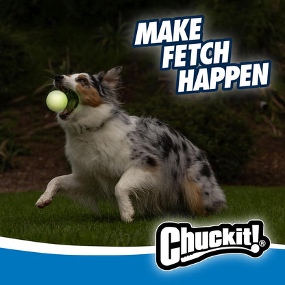 Chuckit! Glow in the Dark Bouncy Balls - Ball for Dogs, Chuckit Dog Toy, Max Glow Balls