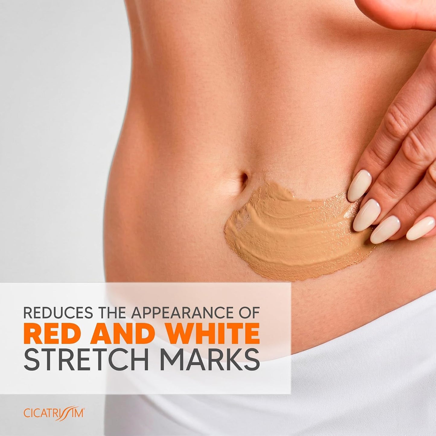 Cicatrissim Stretch Mark Cream for Red and White Striae - Softens Stretch Marks, Evens Skin Tone, and Firms Skin..