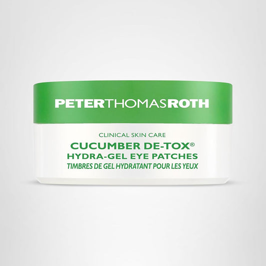 Peter Thomas Roth | Cucumber De-Tox® Hydra-Gel Eye Patches | Cucumber Extract Eye Mask Patches for Puffiness and Dark Circles