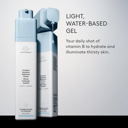 Drunk Elephant B-Hydra Hydration Serum - 50 ml/1.69 fl oz - Hydrating Vitamin B Serum - Clean Clinical Skincare ..