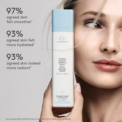 Drunk Elephant B-Hydra Hydration Serum - 50 ml/1.69 fl oz - Hydrating Vitamin B Serum - Clean Clinical Skincare ..