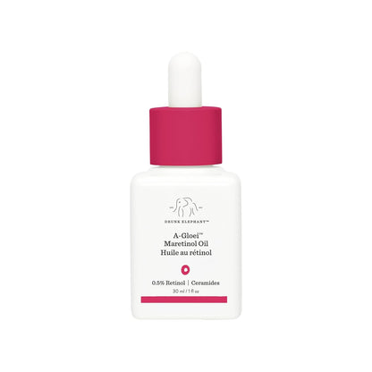Drunk Elephant A-Gloei Maretinol Oil - 30 ml/1 fl oz - Gentle 0.5% Retinol Face Oil - Clean Clinical Skincare..