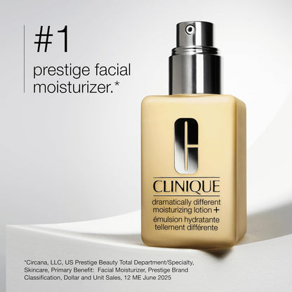 Clinique Dramatically Different Moisturizing Lotion+ | Hydrating Face Moisturizer With Glycerin and Urea..