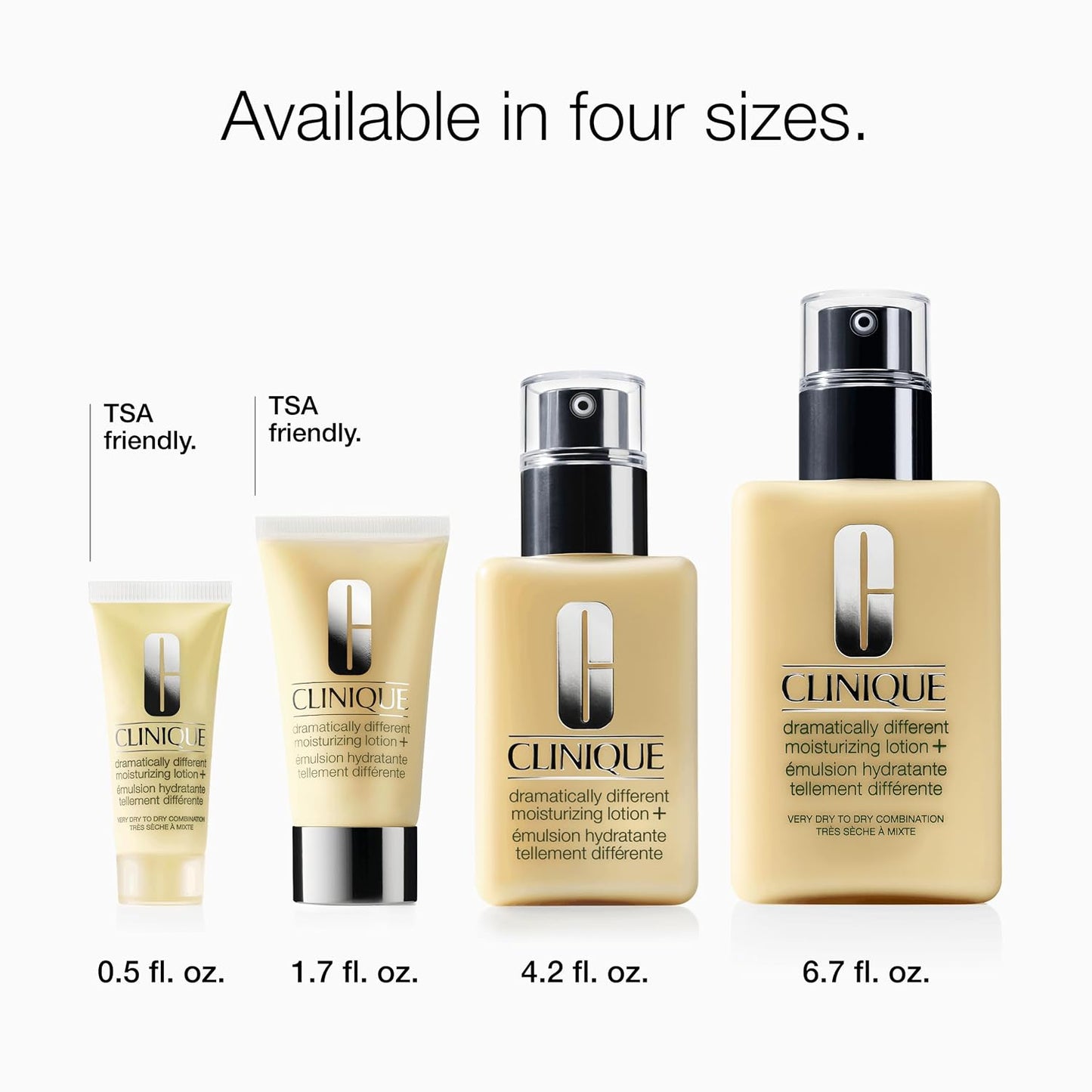 Clinique Dramatically Different Moisturizing Lotion+ | Hydrating Face Moisturizer With Glycerin and Urea..