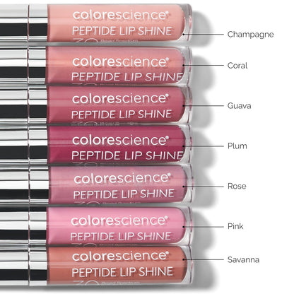 Colorescience Peptide Lip Shine SPF 30, Clinically Proven Peptide formula to plump, hydrate, condition, nourish &amp; defend against free radicals...
